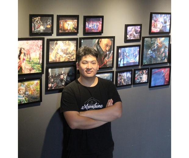 夢想創造の林家斉執行長は、台湾アニメ業界のＴＳＭＣとなり、今後日本市場を開拓する青写真を描く＝台北（ＮＮＡ撮影）