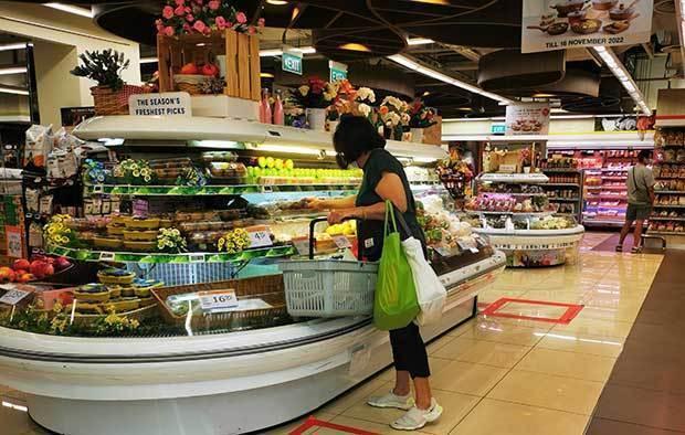 ８月のコアインフレ率は前年同月比5.1％となり、13年９カ月ぶりの高水準を付けた＝シンガポール中心部（ＮＮＡ撮影）