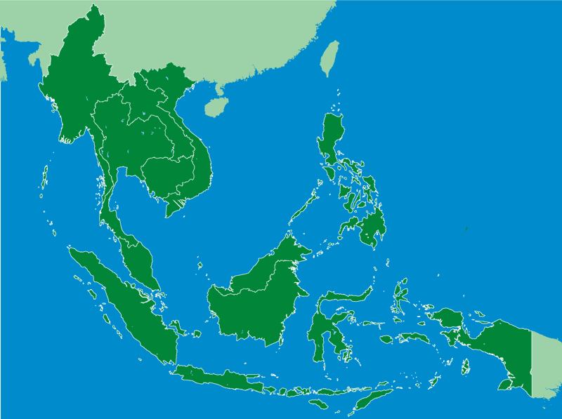 ASEAN地図