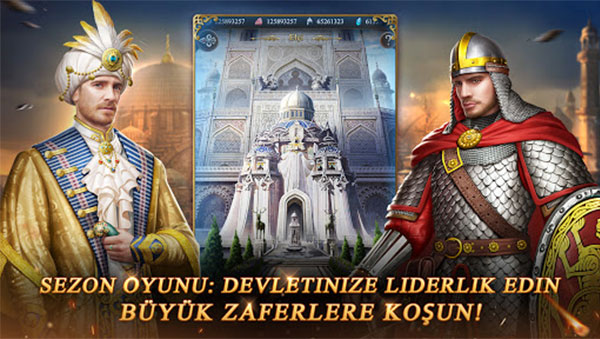 トルコで人気の『Game of Sultans』。中国厦門（アモイ）のMechanist Gamesが運営（公式サイトより）