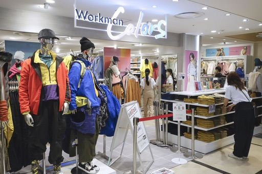ワークマンが東京・銀座で９月１日にオープンする新業態の店舗「ワークマンカラーズ」＝30日（共同）