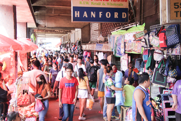 フィリピンの経済成長率は鈍化傾向にある＝８月、マニラ市（ＮＮＡ撮影）