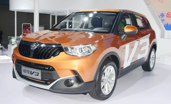 中華ブランドのＳＵＶ「中華Ｖ３」