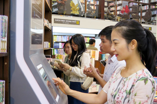ファハサがオープンした「スマート書店」（ホーチミン市人民委員会ホームページより）