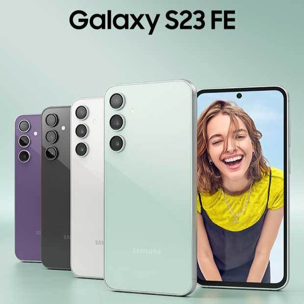 サムスン電子はスマートフォン「ギャラクシーＳ23」の普及モデルとなる「Ｓ23ファンエディション（ＦＥ）」を国内で発売（同社提供）