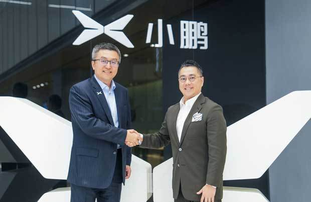 サイムダービー・モーターズは、広州小鵬汽車科技（Xpeng）と香港での販売代理店契約を締結した（サイムダービー・モーターズ提供）