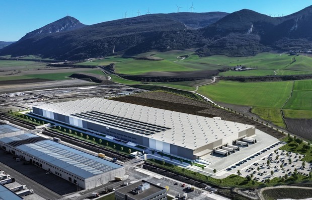 スペイン北部ナバラ州に建設するＢＳＡ工場のイメージ図（現代モービス提供）