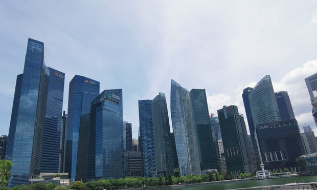 東南アジアの2023年のプライベートエクイティ投資は、シンガポールなど規模が大きい国での低迷が目立った＝シンガポール湾岸部（ＮＮＡ撮影）