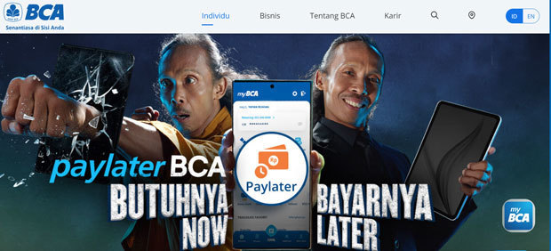 民間最大手バンク・セントラル・アジア（ＢＣＡ）の「ペイレイター」サービスは、利用者数、貸付残高ともに前年から２倍以上に伸びている（同銀行のウェブサイトより）