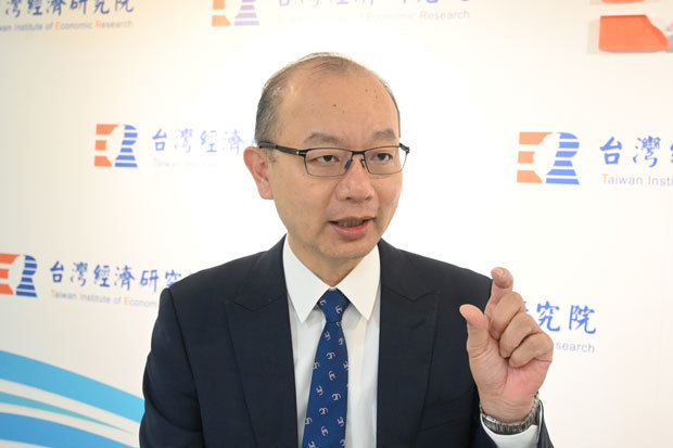 台経院景気預測中心の孫明徳主任（ＮＮＡ撮影）