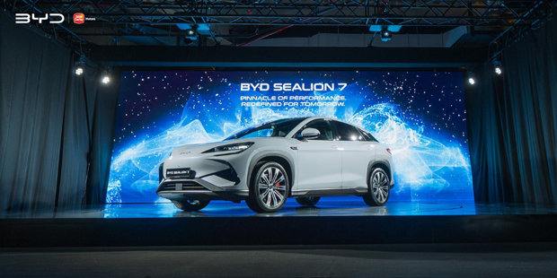 ＢＹＤのＳＵＶ「海獅（シーライオン）７」（サイムダービー・モーターズが運営するＢＹＤカーズマレーシアの公式フェイスブックより）