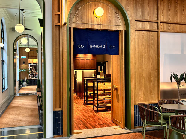 金子眼鏡の香港１号店＝中環（Japan Eyewear Holdings提供）