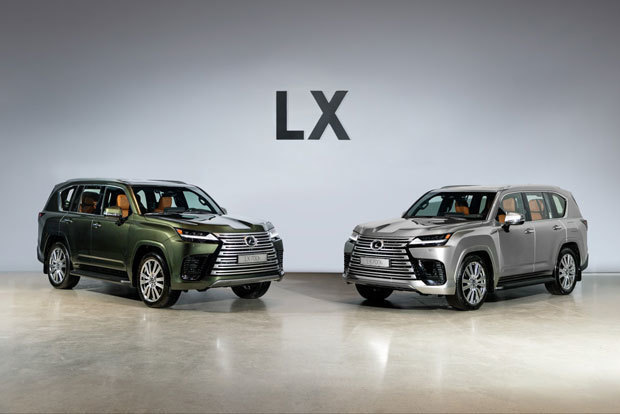 「ＬＸ700ｈ」の４人乗りＶＩＰモデル（韓国トヨタ提供）
