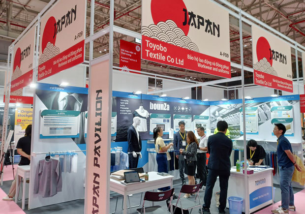 東洋紡は内販メーカーの顧客獲得に向け動き出した＝２月27日、ホーチミン市