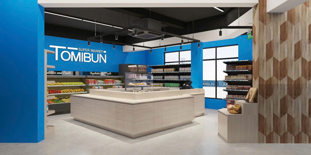 ホーチミン１号店の完成予想図（清水社長提供）