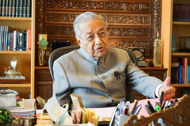マハティール元首相＝20年（ＮＮＡ撮影）