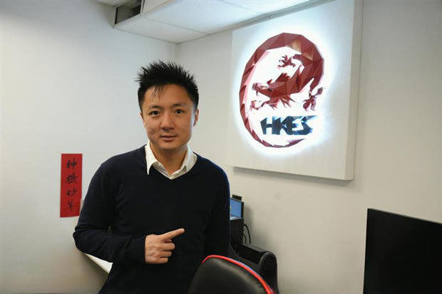 香港電子競技の鍾ＣＥＯ＝３月（ＮＮＡ撮影）