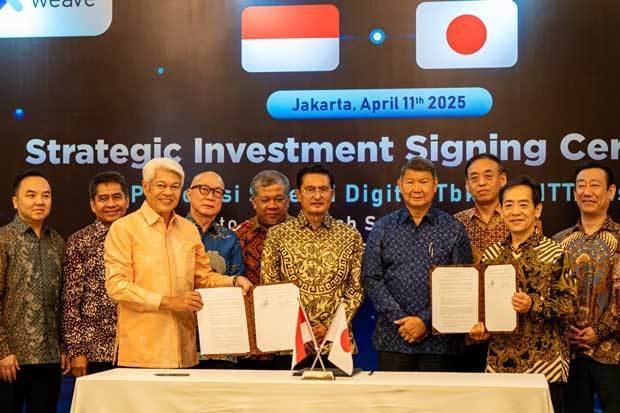 ＮＴＴ東日本は11日、インドネシアで低価格帯の光ファイバー回線サービスを提供するインテグラシ・ジャリンガン・エコシステム（ＷＥＡＶＥ）に出資すると発表した（ＮＴＴ東日本提供）