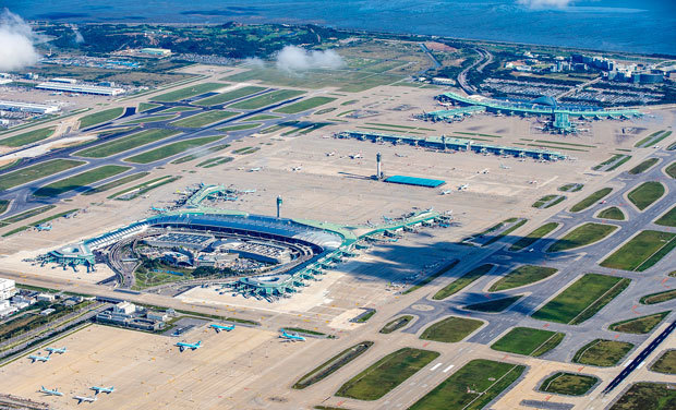 国際旅客数で世界３位に浮上した仁川空港（仁川国際空港公社提供）
