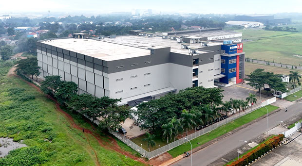 営業機能を拡充する聯強国際のインドネシア工場（同社のニュースリリースより）