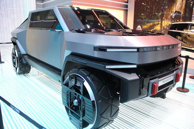 広汽領程が公開したピックアップトラックのコンセプトカー「ＧＡＣ PICKUP 01」