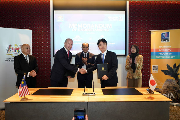 住友商事とマレーシアのリニコラはパーム油業界の脱炭素化で協力する（リニコラ提供）