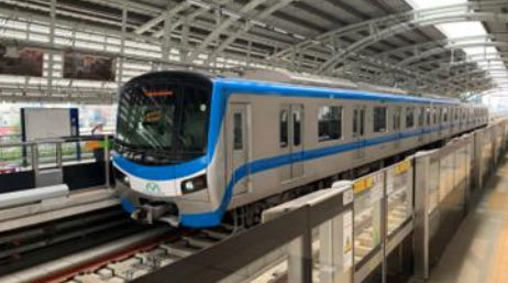 ホーチミン１号線車両（東京メトロ提供）