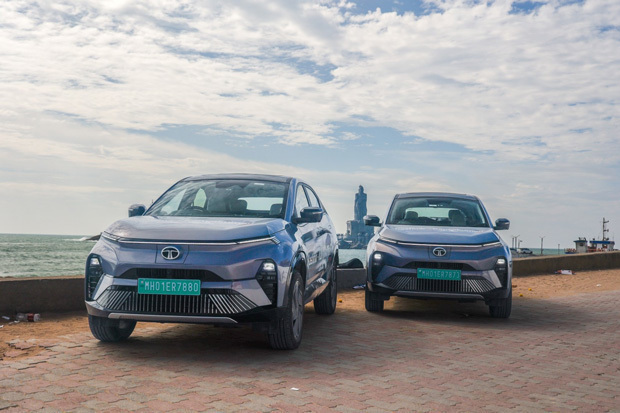 地場タタ・モーターズのＢＥＶでＳＵＶの「カーブ．ｅｖ」（同社提供）