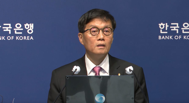 韓国銀行の李昌鏞総裁（同行提供）