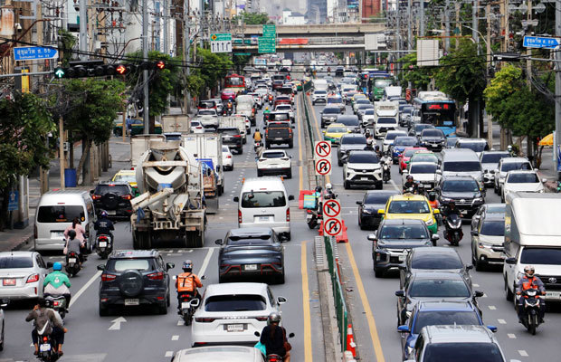 米国の自動車関税によりタイからの輸出停滞リスクが高まっている＝５月下旬、首都バンコク（ＮＮＡ撮影）