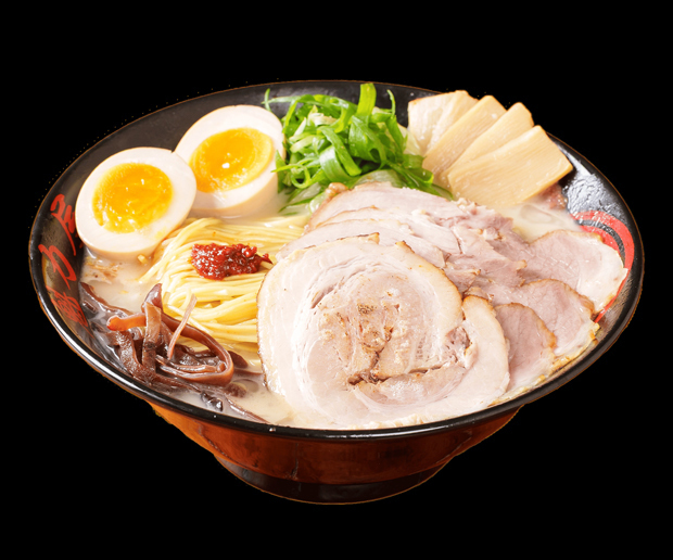 台南店で提供する予定の「京都豚骨しょうゆラーメン」（魁力屋提供）