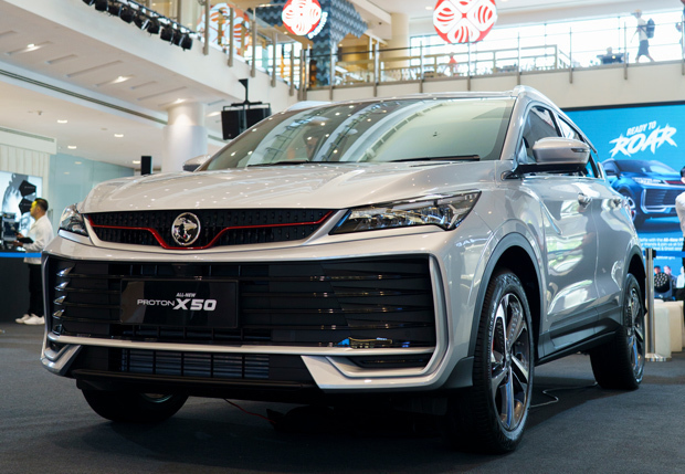 プロトンのＳＵＶ「Ｘ50」の新モデル＝５日、スランゴール州（同社提供）