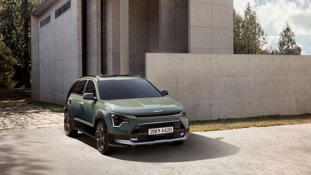 起亜のＳＵＶ「ニロ」のＨＶモデル。現代自・起亜の環境対応車で最も売れている（起亜提供）

