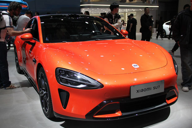 小米汽車の１車種目となるＥＶセダン「ＳＵ７」