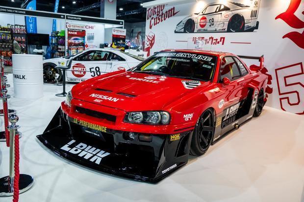 「東京オートサロン・クアラルンプール2025」では、日本のカスタムカーが多数展示された＝クアラルンプール（東京オートサロン事務局提供）