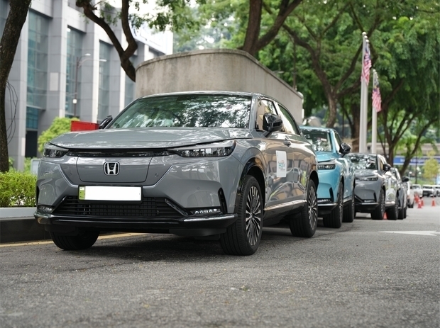 ホンダ・マレーシアがＡＲＣＥＯｓ'の公式車両として提供しているＥＶ「ｅ：Ｎ１」（同社提供）
