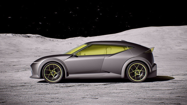 小型ＥＶのコンセプトカー「コンセプト・スリー」（現代自動車提供）