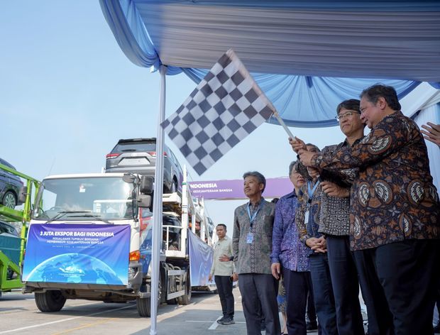 トヨタ・モーター・マニュファクチャリング・インドネシアはインドネシアからの完成車（ＣＢＵ）輸出台数が累計300万台に達した（同社提供）