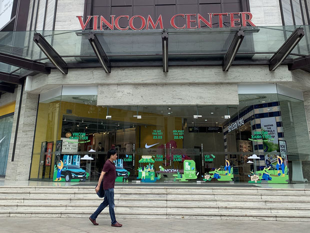 ビンコムの商業施設＝2024年、ハノイ