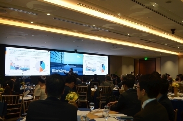 ＢＤＯユニバンクのジャパンデスクが開催したセミナーの様子＝６日、首都圏マカティ市（ＮＮＡ撮影）