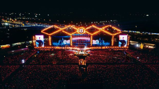 ビングループが開催した音楽フェスの様子（同社提供）