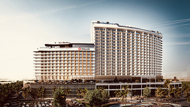 拡張工事完成予想図（ダナン三日月ジャパニーズリゾーツ＆スパ提供）