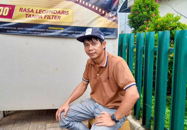 リズキさん＝バンテン州（ＮＮＡ撮影）