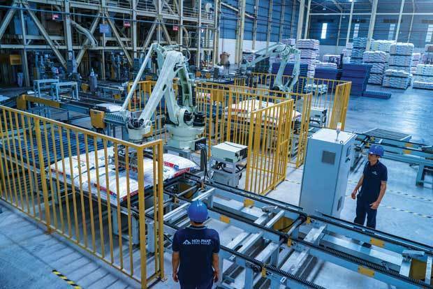 ホアファット農業開発がＩＰＯを実施する（ホアファット提供）