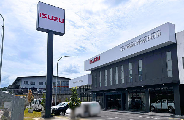 ＳＶプレステージ・オートが運営する４Ｓ（販売・サービス・部品交換・塗装）センター＝スランゴール州（いすゞマレーシア提供）