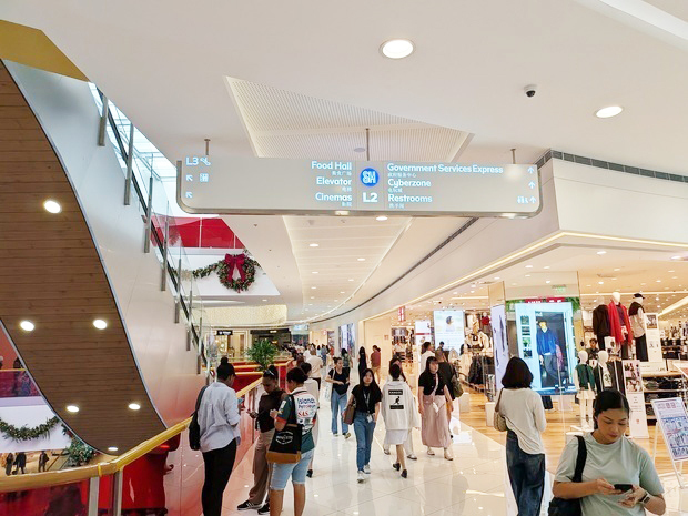 経済成長率は4.0％増と４四半期ぶりに減速し、21年４～６月以降で最低となった＝10月、首都圏パサイ市（ＮＮＡ撮影）