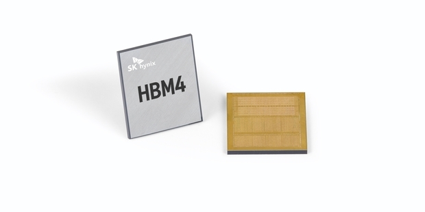 ＳＫハイニックスの次世代品「ＨＢＭ４」（同社提供）