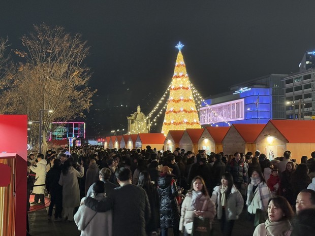 「ソウルウインターフェスタ2024」の様子＝2024年12月（ＮＮＡ撮影）
