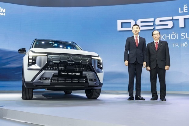 三菱自動車ベトナムはデスティネーターを公開した（同社提供）