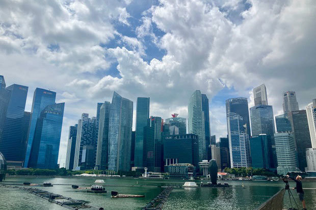 シンガポールはイノベーション促進の５カ年計画通じ、国際競争力の維持を図る（ＮＮＡ撮影）